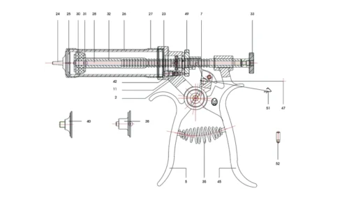 Spritze HSW Roux-Revolver