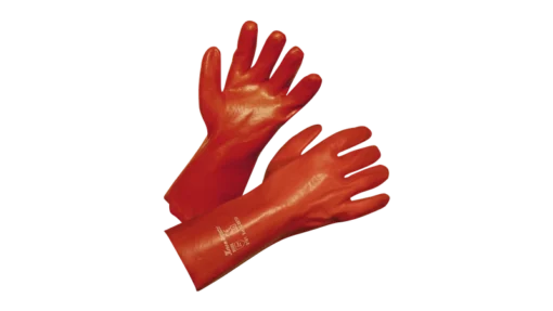 Handschuh PVC (rot)