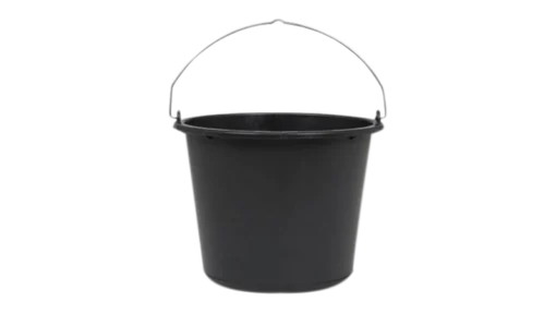 Eimer schwarz 12 ltr.