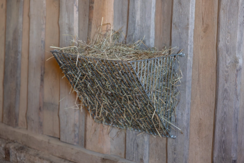 Heuraufe einzel enger (20mm) Stababstand, verzinkt