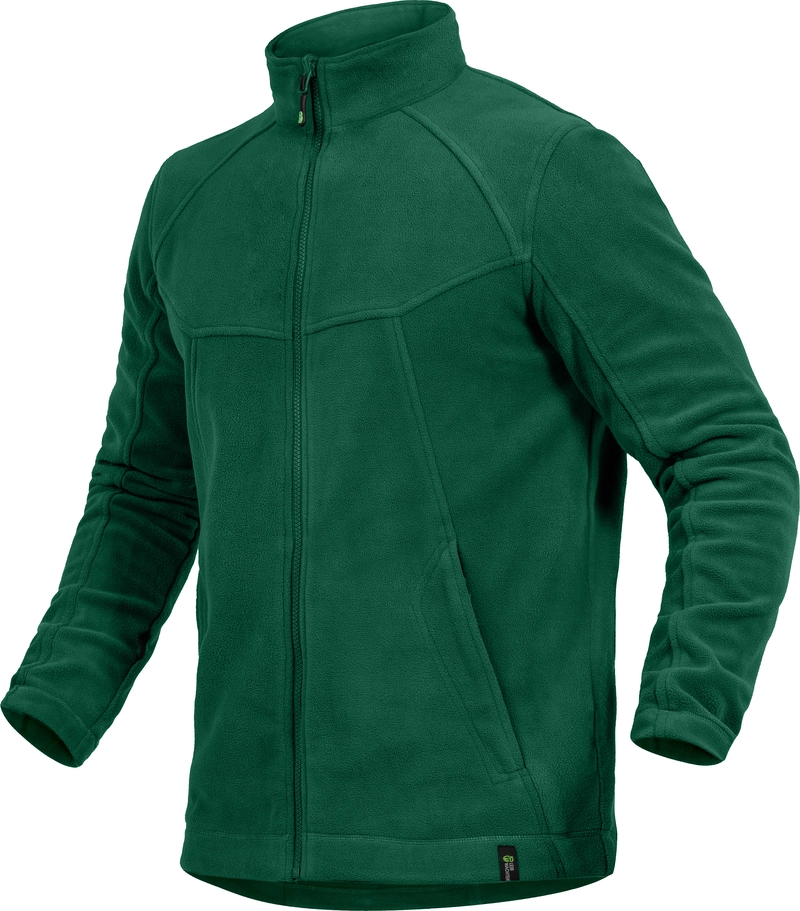 Fleecejacke Unisex grün