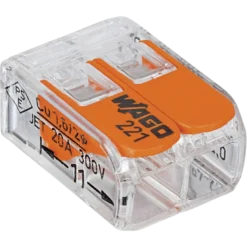 Alternative view of WAGO Verbindungsklemmen 3 Leiter, 50 Stk.