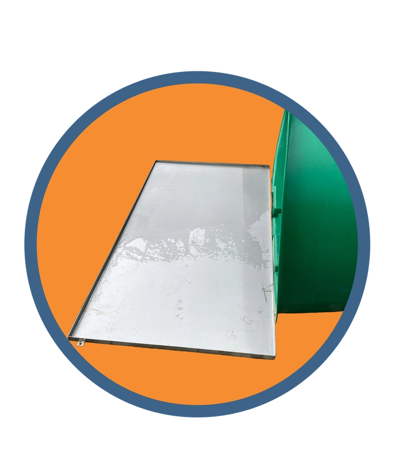 Wanne V2A f. Kadaverhaube – Bild 4