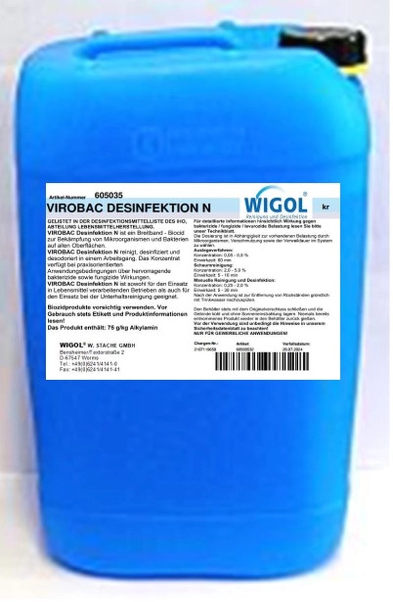 Virobac Desinfektion N 10 kg Kanister