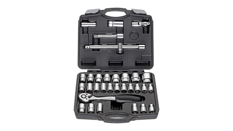 Steckschlüsselsatz Profi 1/2"