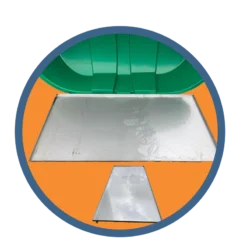 Wanne V2A f. Kadaverhaube